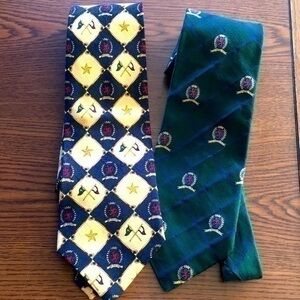 Set of two Tommy Hilfiger ties